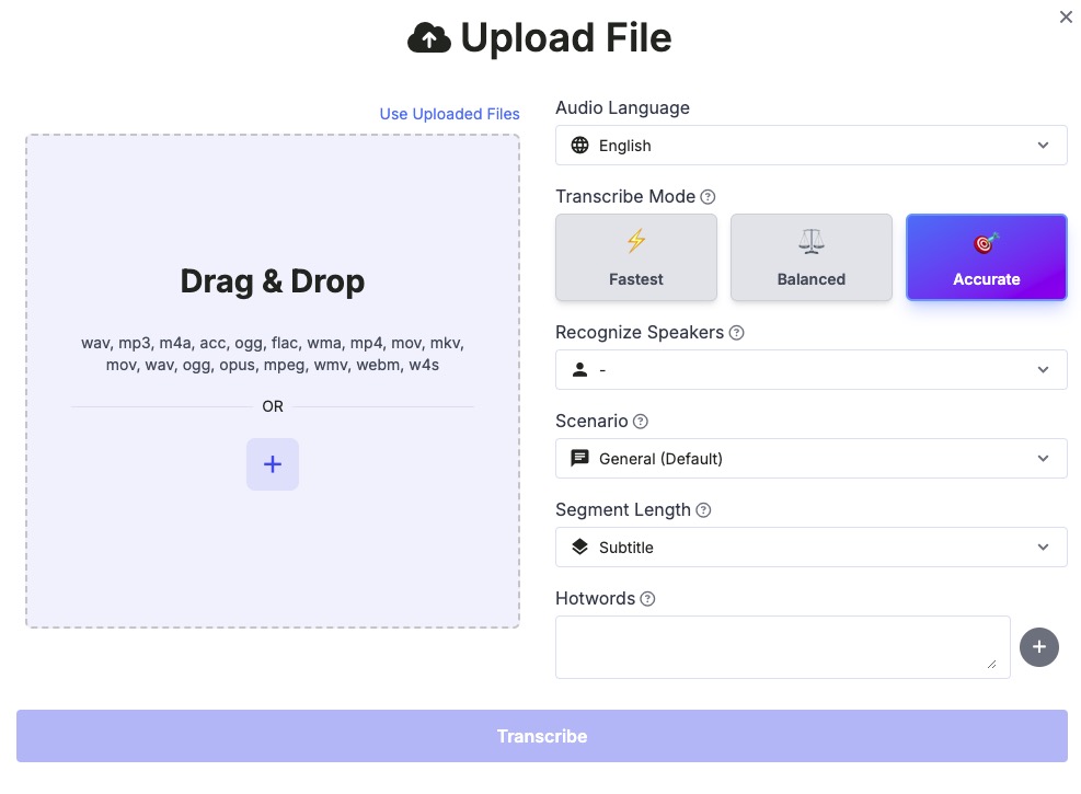 Getting Started: How to Transcribe Speech to Text with SayToWords